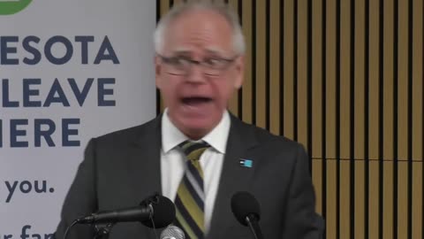 Tim Walz "I will resign OVER MY DEAD BODY!!" "I will fight til the VERY END!"