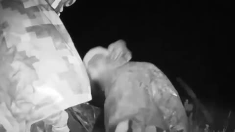 Ukrainian RC Drone Complex Carries Away Wounded Russian and Engages Others