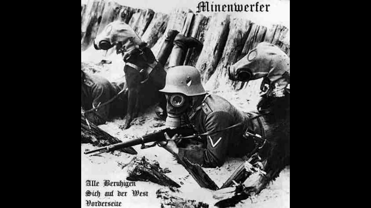 Minenwerfer - Alle beruhigen sich auf der West Vorderseite (Demo) (2009) (US)