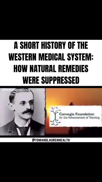 A SHORT HISTORY OF THE WESTERN MEDICAL SYSTEM: HOW NATURAL REMEDIES WERE SUPPRESSED