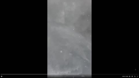 While driving into a hail storm, look to the right in the sky. Pretty cool!