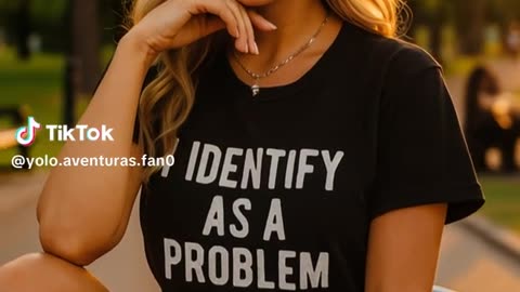 AI ad promoting T-Shirt
