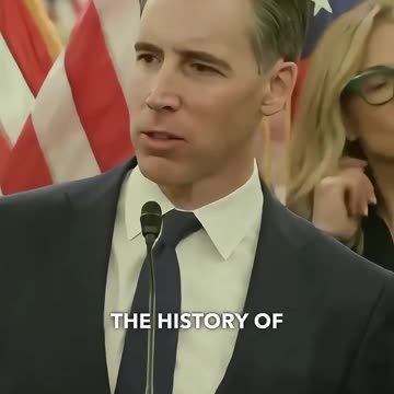 🚨 SHOCKING NEWS: In a Jaw-Dropping Revelation, Senator Josh Hawley Discloses ...