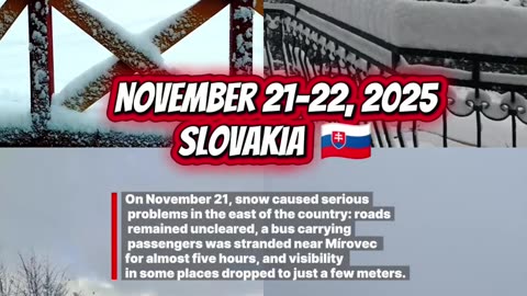 November 21-22, 2025 Slovakia