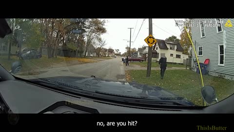 Body cam footage shows 18-year-old suspect exchange gunfire with police in Grand Rapids