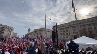 Awesome March For Trump Cross Country Bus Tour Montage - Marine One Flyover