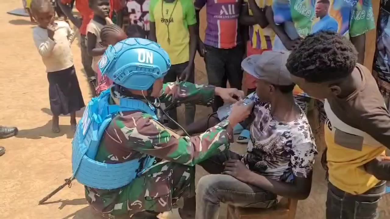 Health Education Outreach for the Local Community in Congo by Yonif 406/CK Soldiers