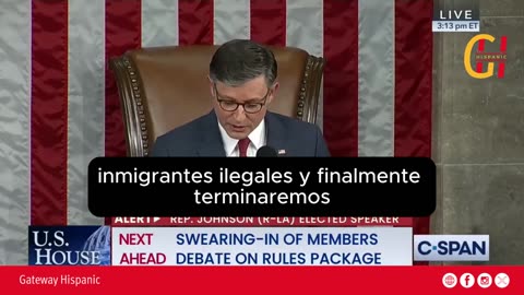 Speaker Mike Johnson: Border security and deportations are Congress's top priority