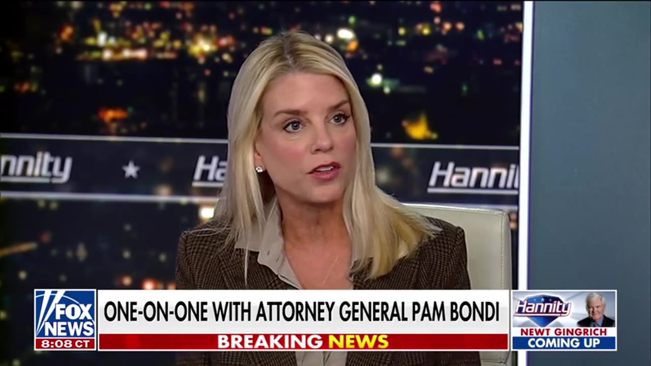 AG Bondi: Gov Pritzker Is APOPLECTIC That Trump Wants To Make Chicago Safe