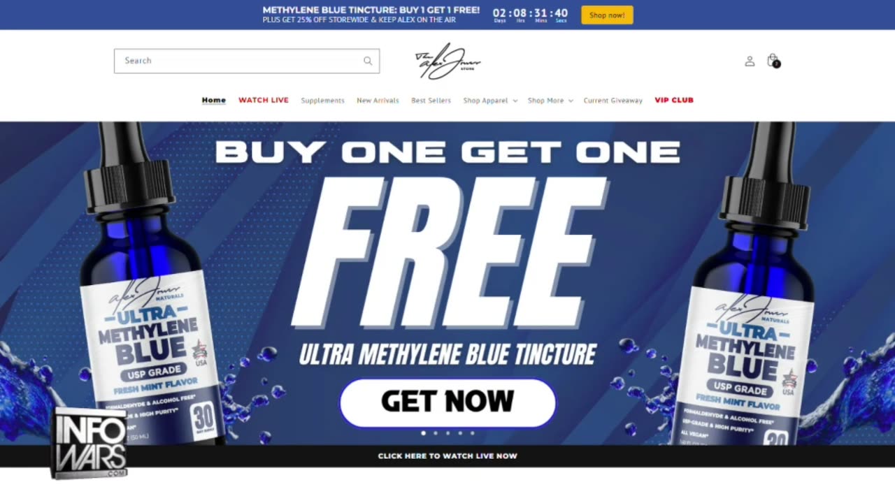 The Alex Jones Shows, LIVE !