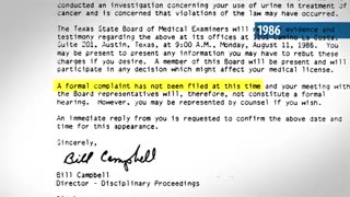 The Cancer Cure Cover-up： Dr. Stanislaw Burzynski