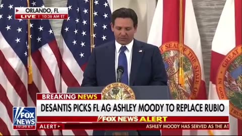 Governor DeSantis Picks Florida Attorney General Ashley Moody to Replace Marco Rubio in the Senate