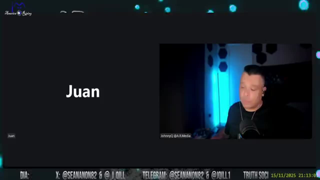 AR NIGHTSHIFT LIVE - Special Guest Juan O Savin