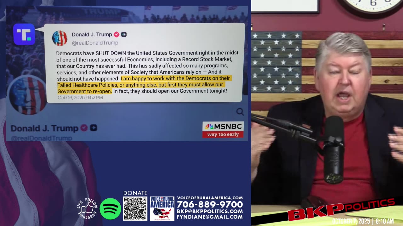 Shutdown Shenanigans: MTG Cracks the Door, Virginia Bloodlust, and Jersey's Pork Roll Wars