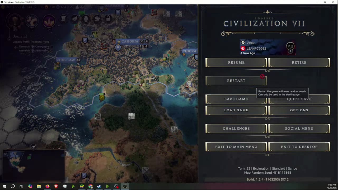 Monday Stream | LOST IN THE SAUCE re: Charlie Kirk | Fallout 4 | Civ 7