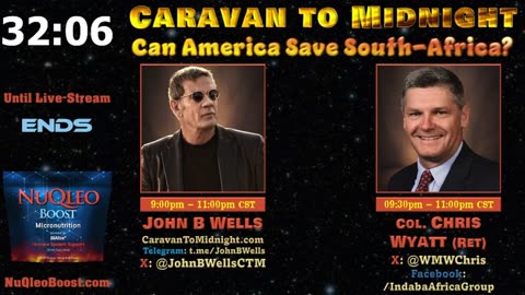 Can America Save South Africa? - John B Wells LIVE