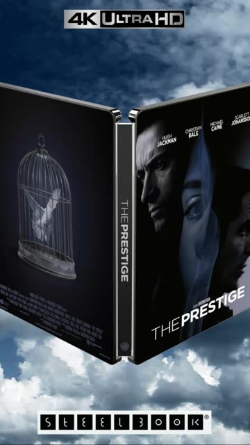 The Prestige [4K Ultra HD SteelBook] Dir. Christopher Nolan