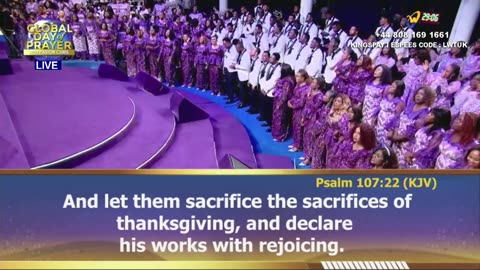 GLOBAL DAY OF PRAYER WITH PASTOR CHRIS 28 NOVEMBER 2025