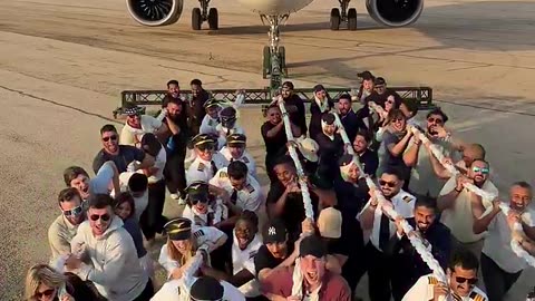 100 pilots fight for a private jet