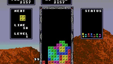 Mega Drive Longplay - Tetris - JP