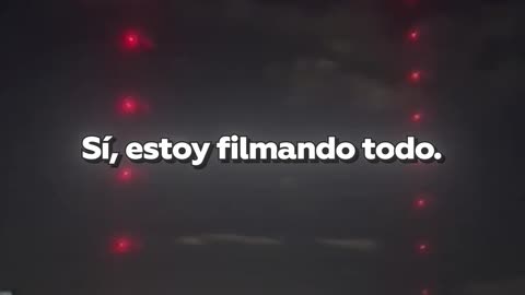 Pánico por un show de drones en Barcelona