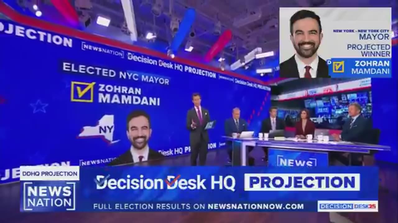 NewsNation officially calls New York City’s mayoral race for Democrat Zohran Mamdani.