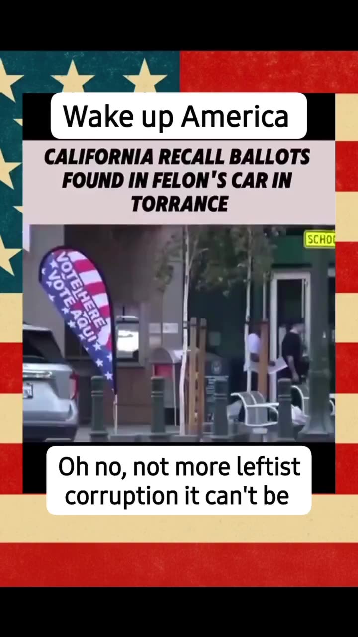 🚨 Californias at it AGAIN! We KNEW Dems would rig this election to cling to power.