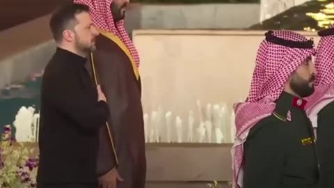 Zelenski se reúne con el príncipe heredero de Arabia Saudí