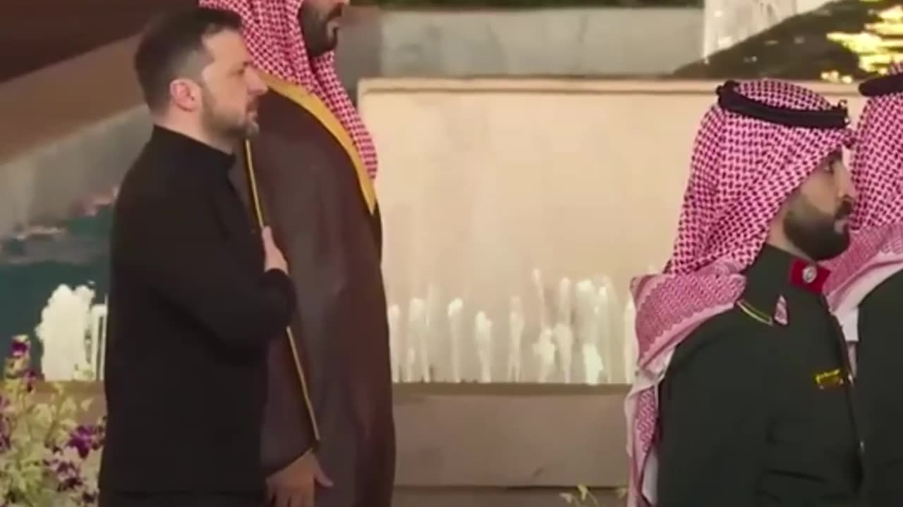 Zelenski se reúne con el príncipe heredero de Arabia Saudí