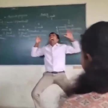 Ghost possessed Teacher at School