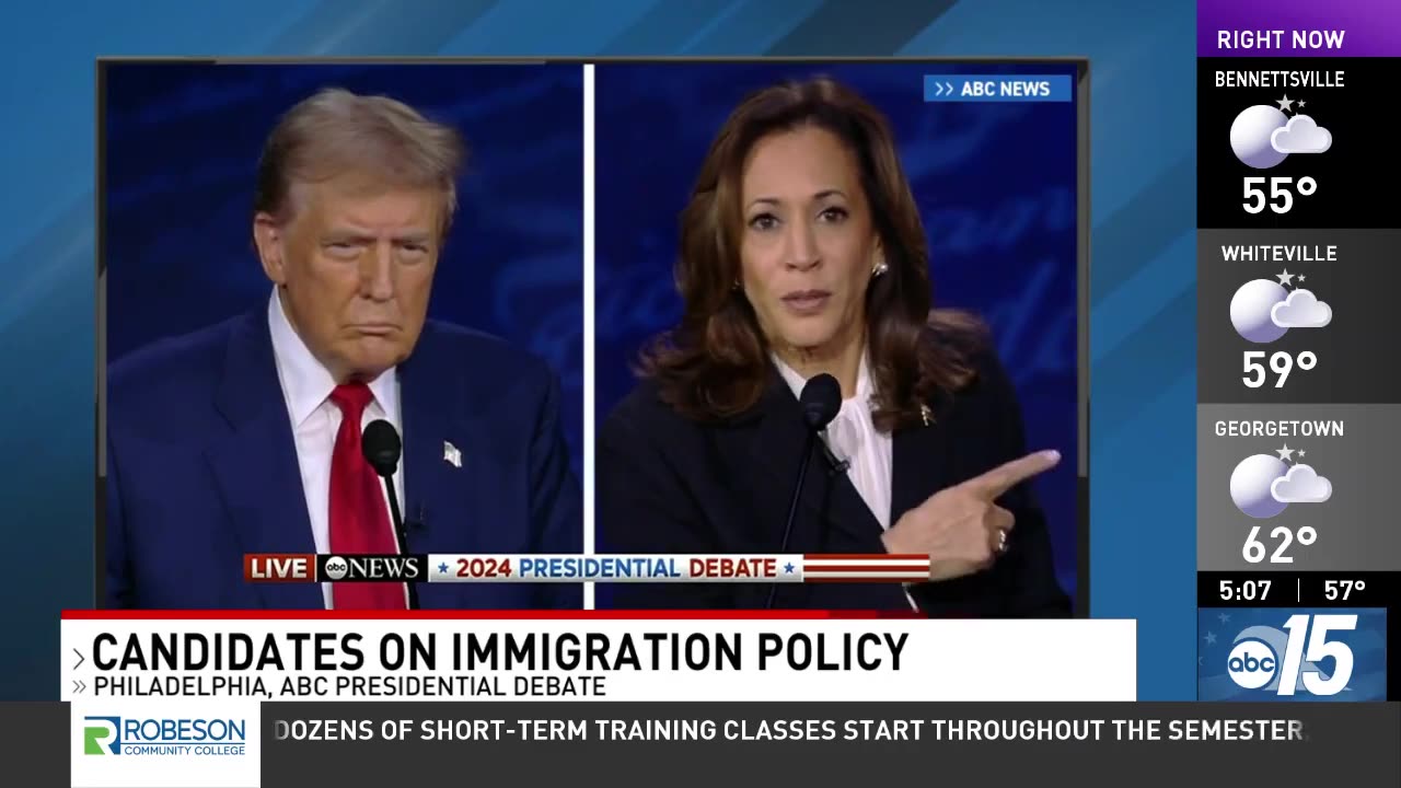 Donald Trump vs. Kamala Harris debate highlights