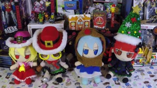 Medium Christmas pet outfits for the fumos