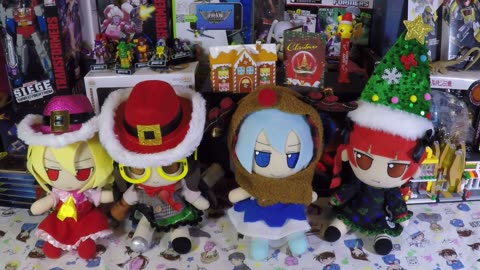 Medium Christmas pet outfits for the fumos