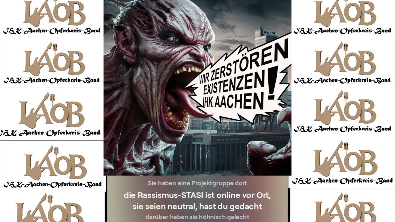 IHK-Aachen, Fascho-Lied, 1. Chanson-Version