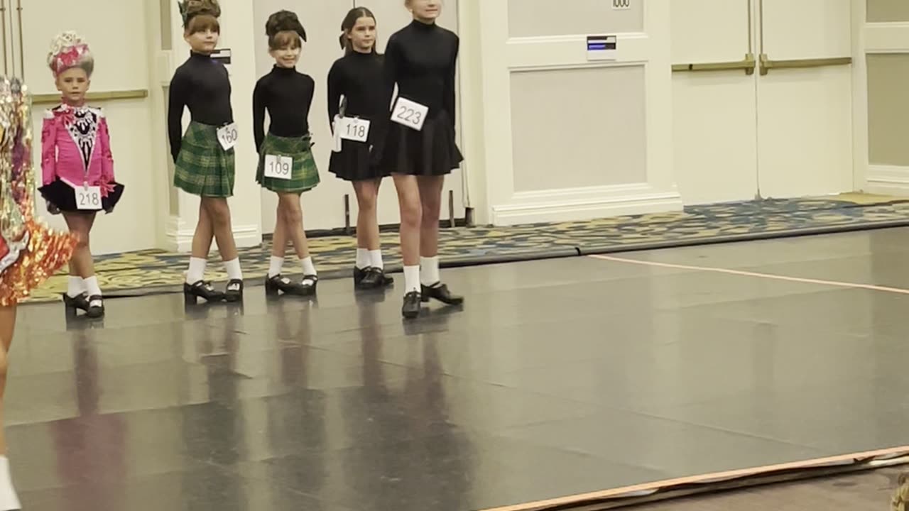 Daisy 1st place Hard Shoe Step Down the Line