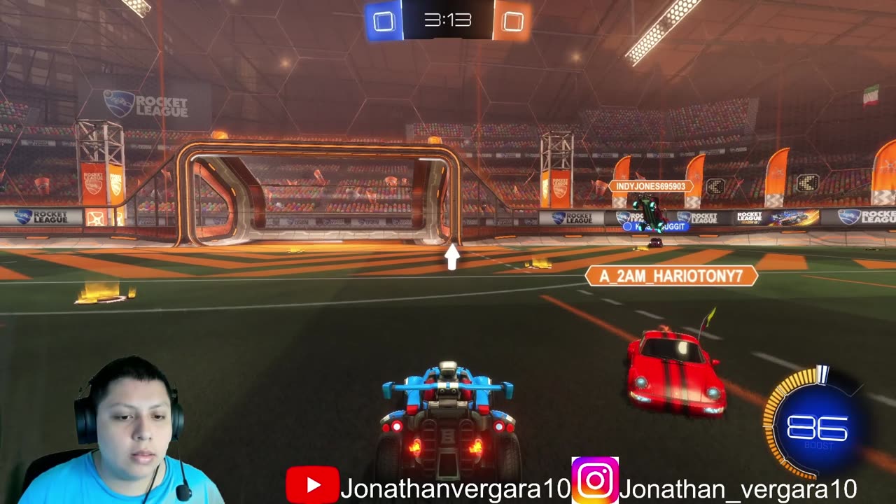 rocket league gameplay commentary