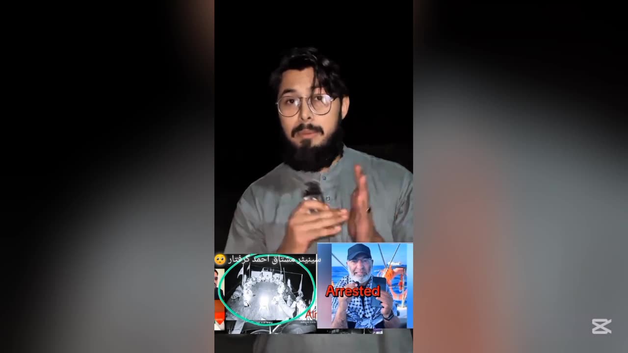 🚨 Senator Mushtaq Arrested on Real’s Flotilla Ship | Shocking Twist at Sea 🌊
