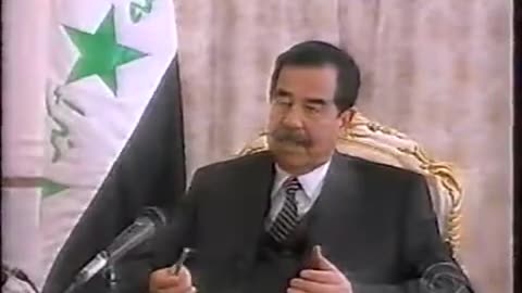 SADDAM HUSSEIN DAN RATHER INTERVIEW