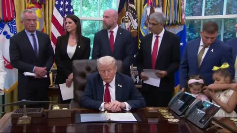 . @SecKennedy : "This Executive Order is about action, unlocking cures, empowering families