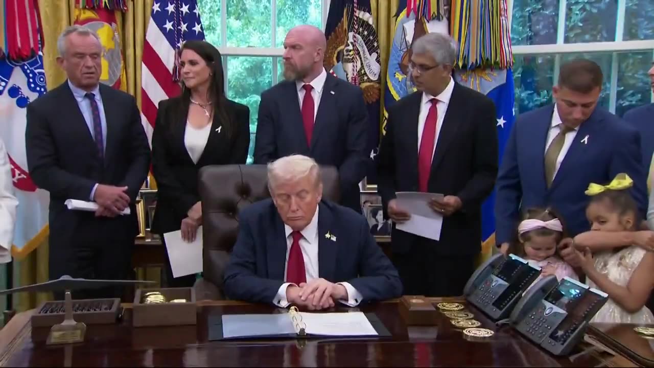 . @SecKennedy : "This Executive Order is about action, unlocking cures, empowering families