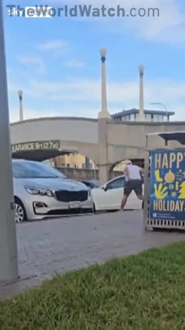 New video shows one of the Bondi Beach terrorists taking shots