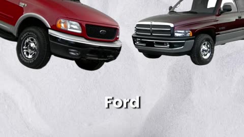 Ford vs Dodge Pickup Rivalries