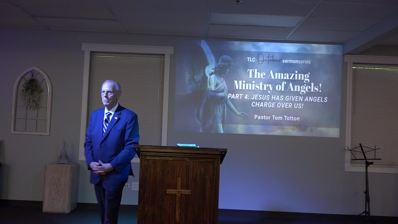 Part 4: Jesus Has Given Angels Charge Over Us! (Full Service)