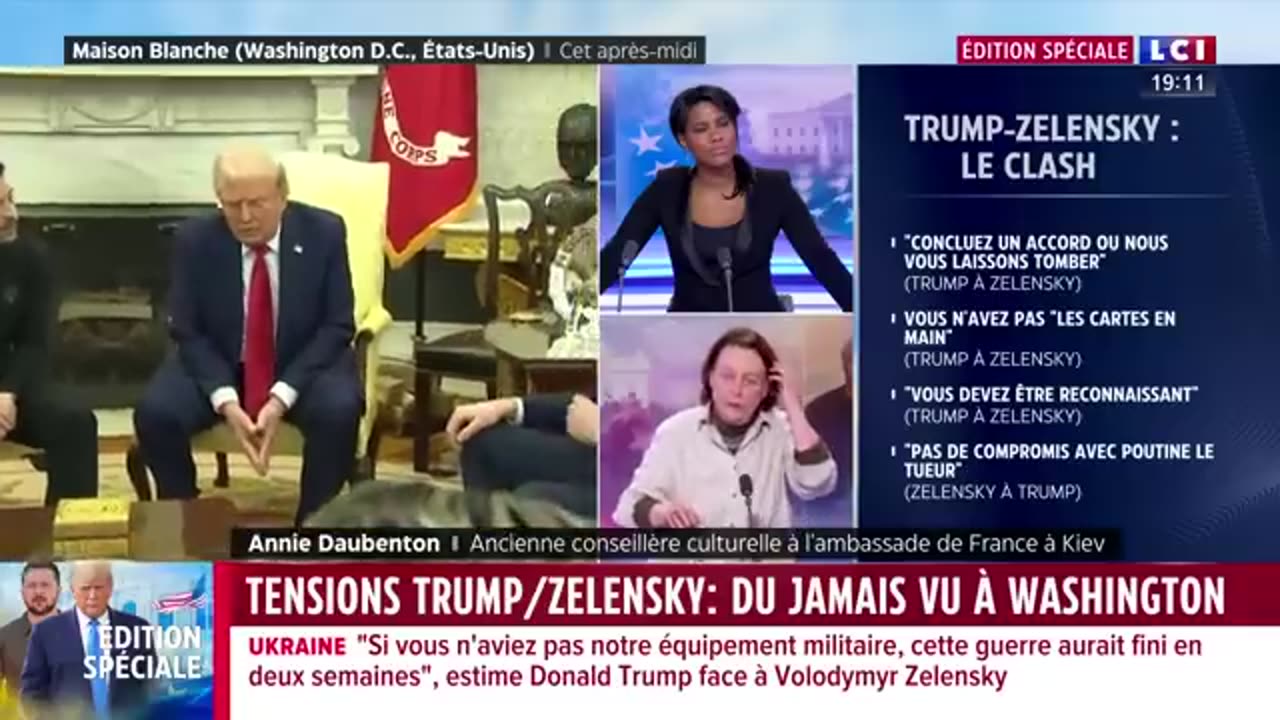 Échange Tendu entre Trump et Zelensky