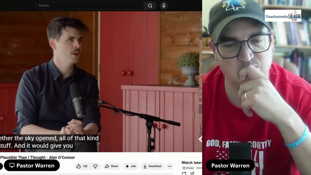 Alex O Connor is no longer an Atheist?