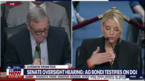 AG Pam Bondi just BOMBED Sen. Dick Durbin on CRIME in Chicago.
