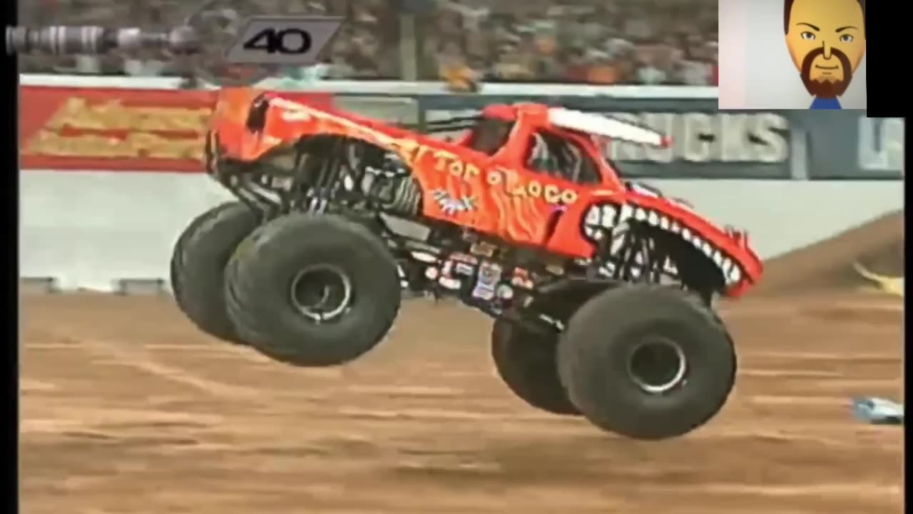 Monster Jam 2006 Freestyle Crashes and Highlights (REACTION)