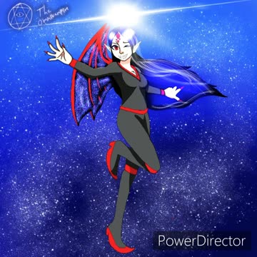 Speedpaint vampire who creates worlds