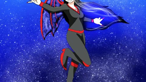 Speedpaint vampire who creates worlds