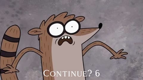 Regular Show (Arcade) - Game Over